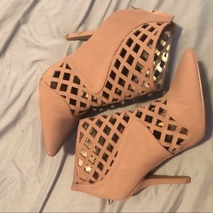 2 for $20! Nude Cut-Out Bootie